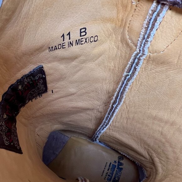 Game Day Boots Southern Illinois University Sulkis Distressed Leather Size 11B - Picture 3 of 14